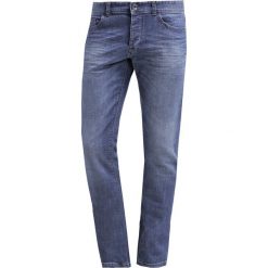 Jeansy męskie: Benetton Jeansy Slim Fit blue denim