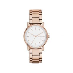 Dkny - Zegarek NY2344. Żółte zegarki damskie marki DKNY, ze stali. Za 539,90 zł.
