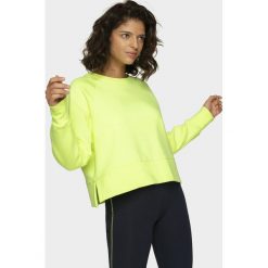 Bluza damska. Bluzy damskie xs, bez wzorów, z dzianiny, z krótkim rękawem, krótkie, bez kaptura. Za 99,99 zł.