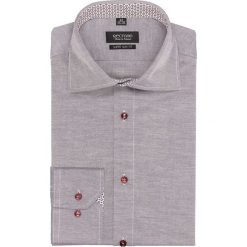 Koszula bexley 2571 długi rękaw ssf fiolet. Szare koszule męskie Recman, m, bez wzorów, bez kołnierzyka, z długim rękawem. Za 149,00 zł.