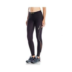 Spodnie dresowe damskie: Skins Spodnie sportowe damskie kompresyjne Soft Long Tights czarne r. L