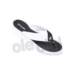 Spokey Chillout - klapki basenowe damskie r.37 (czarno-biały). Czarne crocsy damskie marki Spokey. Za 19,99 zł.