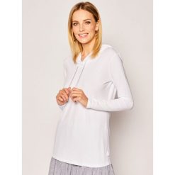 Bluza Max Mara Leisure 39410606. Białe bluzy damskie Max Mara Leisure, s, bez wzorów, z elastanu, bez rękawów, bez kaptura. W wyprzedaży za 379,00 zł.