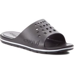 Klapki COQUI - Long 6371 Black. Czarne klapki męskie marki Coqui, bez wzorów, z tworzywa sztucznego. Za 59,99 zł.