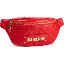 Saszetka nerka LOVE MOSCHINO - JC4005PP1ALA0500 Rosso. Czerwone nerki damskie Love Moschino, bez wzorów, ze skóry ekologicznej, młodzieżowe, bez dodatków. Za 599,00 zł.