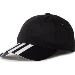 Czapka z daszkiem adidas - Baseball 3S FM6759 Black/White/White. Czarne czapki męskie Adidas, bez wzorów, z bawełny, klasyczne. Za 59,00 zł.
