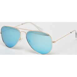 Answear - Okulary. Różowe okulary przeciwsłoneczne damskie ANSWEAR. Za 69,90 zł.