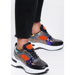 Szare Sneakersy Boron. Szare sneakersy damskie Inny. Za 99,99 zł.