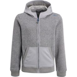 CMP BOY FIX HOOD JACKET Kurtka z polaru argento melange. Szare kurtki sportowe męskie marki CMP, z poliesteru. W wyprzedaży za 135,85 zł.
