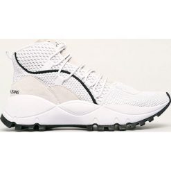 Calvin Klein Jeans - Buty. Białe buty sportowe damskie Calvin Klein Jeans, bez wzorów, z jeansu, sportowe. W wyprzedaży za 499,90 zł.