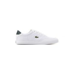 Buty Lacoste Court-Master 118 3 Cam 7-35CAM01201R5. Białe trampki męskie Lacoste, bez wzorów, bez zapięcia. Za 279,03 zł.
