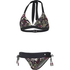 Bikini: Bikini w kolorze czarnym ze wzorem