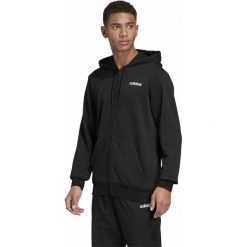 MĘSKA BLUZA ADIDAS PERFORMANCE FULL-ZIP (S). Bluzy męskie Adidas, s, bez wzorów, z bawełny, sportowe, z kapturem, bez rękawów, z kapturem. W wyprzedaży za 189,99 zł.