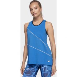 Top damski TSD205 - niebieski. Niebieskie topy damskie s, z bawełny. Za 29,99 zł.