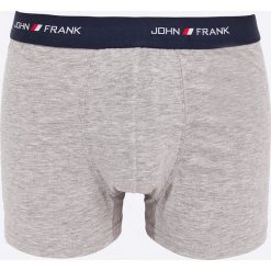 John Frank - Bokserki (3-pack). Niebieskie bokserki męskie marki John Frank, z elastanu. W wyprzedaży za 49,90 zł.