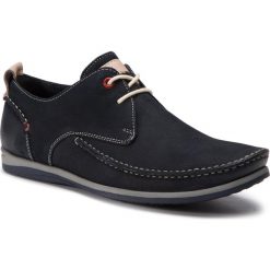 Półbuty LASOCKI FOR MEN - MI07A271-A120-15 Navy. Niebieskie półbuty męskie Lasocki For Men, na co dzień, bez wzorów, ze skóry, eleganckie, bez zapięcia. Za 189,99 zł.