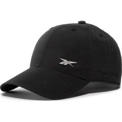 Czapka z daszkiem Reebok - The Badge Cap FQ5510 Black. Czarne czapki męskie Reebok, bez wzorów, z materiału. Za 59,00 zł.