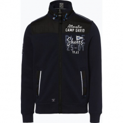 Camp David - Męska bluza rozpinana, niebieski. Niebieskie bejsbolówki męskie Camp David, l. Za 569,95 zł.