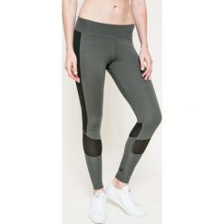 Reebok - Legginsy. Szare bez kategorii marki Reebok, s, z elastanu. W wyprzedaży za 89,90 zł.