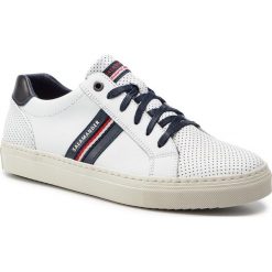 Sneakersy SALAMANDER - Ginotto 31-56305-40 White/Navy. Białe sneakersy męskie Salamander, bez zapięcia. Za 429,00 zł.