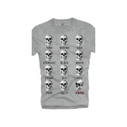 T-shirt UNDERWORLD Ring spun cotton Heater. Czarne t-shirty męskie Underworld, s, z nadrukiem, z bawełny, bez kołnierzyka. Za 69,99 zł.
