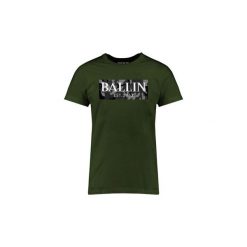 T-shirty z krótkim rękawem Ballin Est. 2013 Camo Grey Shirt. Zielone t-shirty męskie Ballin Est. 2013, s, bez wzorów, bez kołnierzyka, krótkie. Za 100,74 zł.