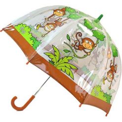 Parasole: Parasol „Monkey” w kolorze jasnobrązowo-zielonym
