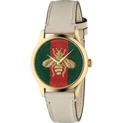 ZEGAREK GUCCI G-Timeless YA1264128. Żółte zegarki damskie GUCCI, złote. Za 3820,00 zł.