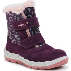 Śniegowce SUPERFIT - GORE-TEX 1-006011-8500 S Lila/Rosa. Fioletowe śniegowce dziewczęce Superfit, bez zapięcia. Za 359,00 zł.
