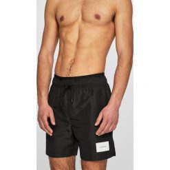 Calvin Klein Jeans - Kąpielówki. Czarne kąpielówki męskie Calvin Klein Jeans, s, bez wzorów, z poliesteru. Za 329,90 zł.