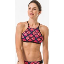 Góra kostiumu kąpielowego ANDREA SUPAI DIVA damska. Różowe t-shirty damskie OLAIAN, bez wzorów, z elastanu, sportowe, bez kołnierzyka. Za 59,99 zł.