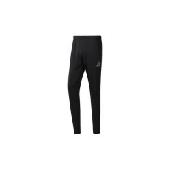 Spodnie treningowe Reebok Sport Spodnie Workout Ready Trackster. Czarne spodnie męskie marki Reebok Sport, s, bez wzorów, sportowe. Za 179,00 zł.