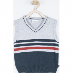 Sweter. Niebieskie swetry chłopięce marki SUPER COOL, z bawełny. Za 59,90 zł.