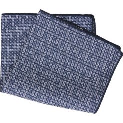 Poszetka winman granatowy 203. Niebieskie poszetki męskie Recman, bez wzorów, eleganckie. Za 59,00 zł.