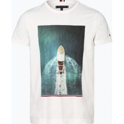 Tommy Hilfiger - T-shirt męski, biały. Białe t-shirty męskie TOMMY HILFIGER, xxl, z nadrukiem, z bawełny, bez kołnierzyka. Za 229,95 zł.