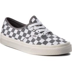 Tenisówki VANS - Authentic VN0A38EMU531 (Checkerboard) Pewter/Mar. Szare trampki i tenisówki damskie Vans, bez wzorów, z gumy, bez zapięcia. W wyprzedaży za 209,00 zł.