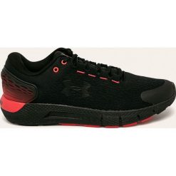 Under Armour - Buty Charged Rouge 2. Czarne sneakersy męskie Under Armour, z materiału, na sznurówki, do biegania. Za 349,90 zł.