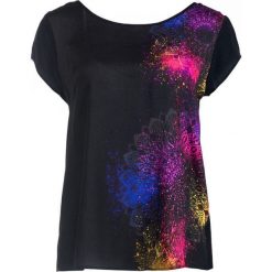 Desigual T-shirt damski Berlina S czarny. Czarne koszulki damskie Desigual, s, bez wzorów, bez kołnierzyka. W wyprzedaży za 201,00 zł.