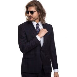 Marynarka MARCUS GGGE900295. Czerwone marynarki garniturowe męskie Giacomo Conti, bez wzorów, z wełny, eleganckie. Za 1099,00 zł.