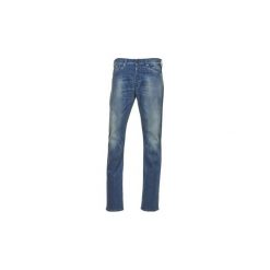 Jeansy straight leg Replay WAITON. Niebieskie jeansy męskie marki Replay. Za 487,20 zł.