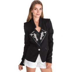 Just Cavalli Marynarka Czarny. Czarne kurtki damskie m, z elastanu. Za 3038,95 zł.