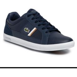 Sneakersy LACOSTE - Europa 319 1 Sma 7-38SMA0017092 Nvy/Wht. Niebieskie sneakersy męskie Lacoste, na co dzień, bez wzorów, ze skóry, bez zapięcia. Za 399,99 zł.