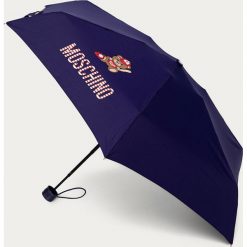 Moschino - Parasol. Niebieskie parasole MOSCHINO, bez wzorów. W wyprzedaży za 199,90 zł.