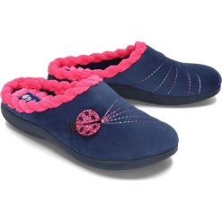 INBLU EC-43 granatowy, kapcie damskie. Niebieskie kapcie damskie Inblu. Za 56,90 zł.