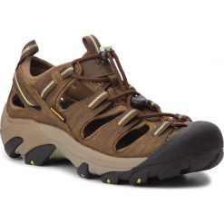 Sandały KEEN - Arroyo II 1004147 Chocolate Chips/Sap Green. Pomarańczowe klapki damskie Keen, bez wzorów, ze skóry, bez obcasa. W wyprzedaży za 339,00 zł.