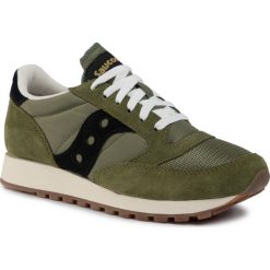 Sneakersy SAUCONY - Jazz Original Vintage S70368-88 Olv/Blk. Zielone sneakersy męskie Saucony, bez wzorów, ze skóry, vintage, bez zapięcia. Za 349,00 zł.