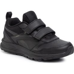 Buty Reebok - Almotio 5.0 Lea 2V EF3960 Black/Black/Black. Czarne buty dziewczęce sportowe Reebok, bez wzorów, ze skóry ekologicznej, na rzepy. Za 139,00 zł.