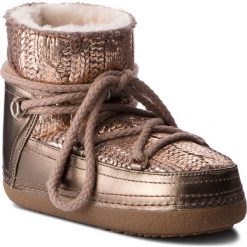 Buty INUIKII - Boot Galway 70101-10 Gold. Żółte kozaki damskie Inuikii, na zimę, ze skóry, na niskim obcasie, bez zapięcia. Za 1549,00 zł.