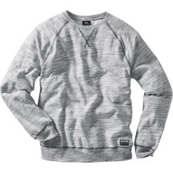 Bluza bonprix szary melanż. Szare bluzy męskie bonprix, s, bez wzorów, bez kołnierzyka, bez rękawów, bez kaptura. Za 69,99 zł.