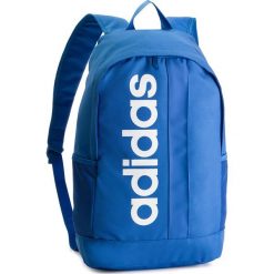 Plecak adidas - Lin Core Bp DT8618 Trublu/Trublu/White. Niebieskie torby męskie skórzane Adidas, bez wzorów, ze skóry ekologicznej, sportowe. Za 99,99 zł.
